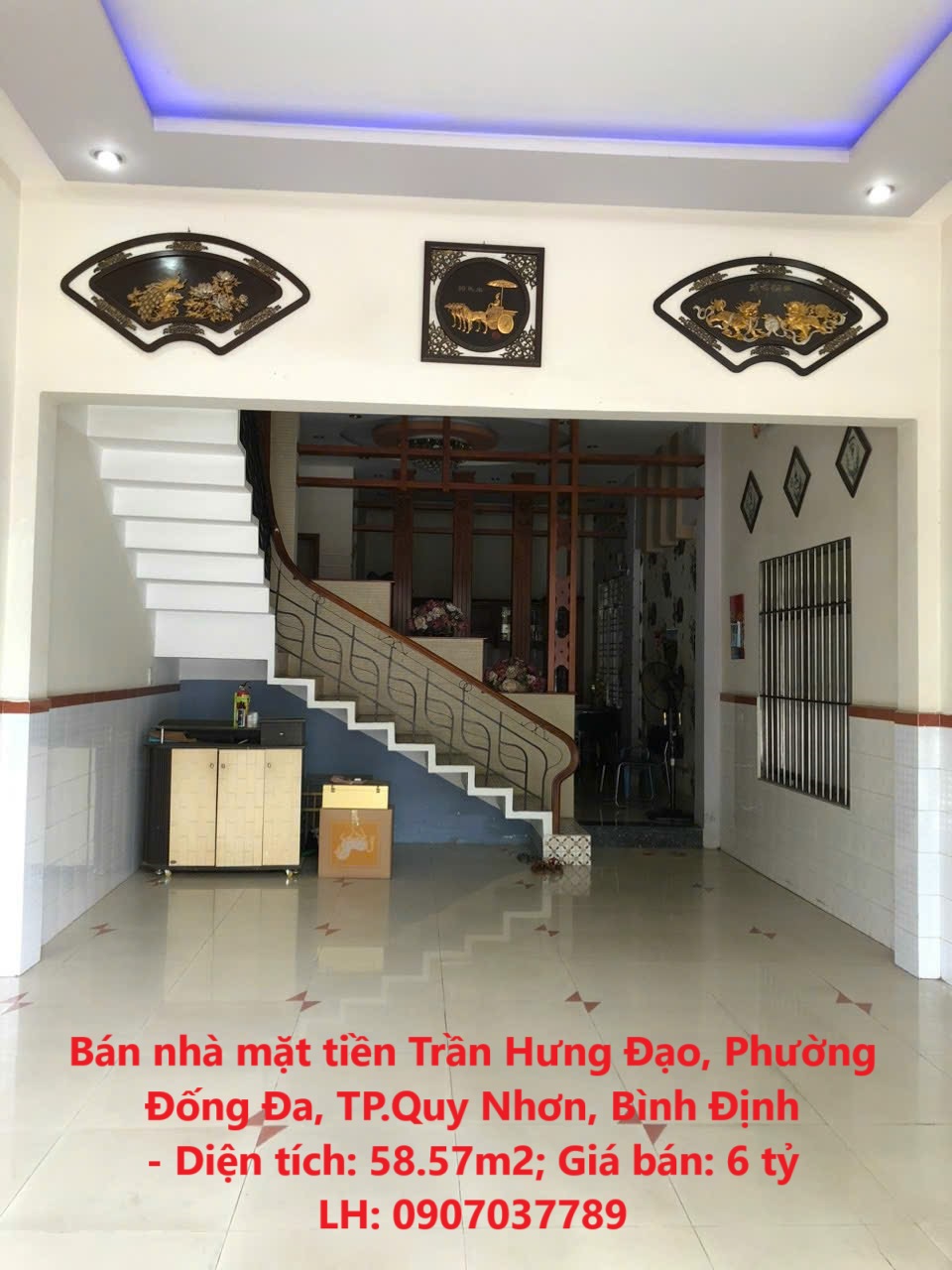 Bán nhà mặt tiền Trần Hưng Đạo, Phường Đống Đa, TP.Quy Nhơn, Bình Định - Ảnh chính